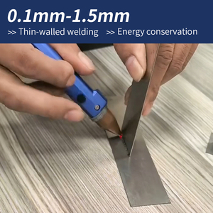 เครื่องเชื่อมเลเซอร์ขนาดเล็กพกพาสะดวก รุ่น QCW สำหรับซ่อมตัวถังรถยนต์ เชื่อมแผ่นโลหะ - Product Image 4