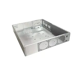 Tùy chỉnh tấm kim loại chế tạo dịch vụ thép không gỉ nhôm sheetmetal Bìa Chassis vỏ vỏ nhà ở hộp bao vây - Product Image 1