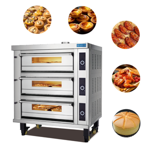 Vente d'usine 3 ponts 6 plateaux équipement de boulangerie sur l'offre cuisson du pain électrique <span class=keywords><strong>acheter</strong></span> des machines de four à rôtissoire pizza gâteau vente d'usine - Product Image 1