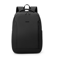 Nouveautés Sac à dos pour ordinateur portable unisexe imperméable en Oxford de 15 pouces avec fermeture éclair, décontracté, pour étudiants, portable, pour les trajets quotidiens
