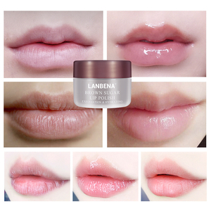 LANBENA marrón azúcar labio bálsamo exfolation labio máscara de dormir envío gratuito - Product Image 2