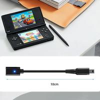 Kabel Pengisian Daya Tipe C 10cm untuk Nintendo NDSi 3DS 3DSLL 3DSXL Konsol Pengontrol Game Kabel Daya USB C untuk NDSi