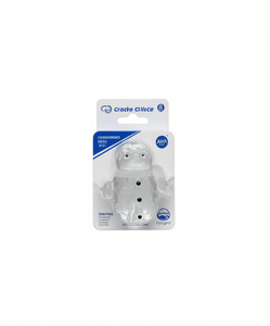 Deodorante per Auto Cracke Cillece in Cristallo, Montaggio su Bocchetta di Ventilazione, Stile Cartone Animato, Evaporazione Naturale, Elimina Odori, Trasparente - Product Image 1