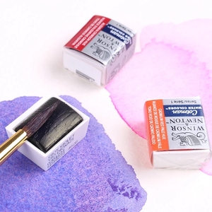 <span class=keywords><strong>WINSOR</strong></span> <span class=keywords><strong>NEWTON</strong></span> pinturas de acuarela sólidas 12 colores pintor acuarela arte dibujo suministros - Product Image 5