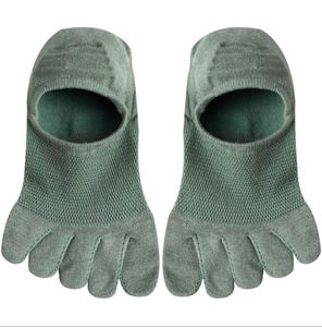 جوارب رجالية صيفية من Yueli بمقدمة قدم رقيقة من القطن جوارب رجالية غير مرئية مضادة للانزلاق - Product Image 4