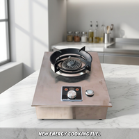 Estufa Comercial de Acero Inoxidable (Grado 304) WANHENG de Venta Directa de Fábrica, de un Solo Chorro, para Cocinar y Saltear, de Nueva Energía, ¡Gran Venta!