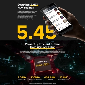 <span class=keywords><strong>Ulefone</strong></span> เกราะไฟ <span class=keywords><strong>X11</strong></span> <span class=keywords><strong>Pro</strong></span>,โทรศัพท์กันกระแทกกันฝุ่นกันน้ำปลดล็อคด้วยใบหน้า Android 12ขนาด5.45นิ้ว - Product Image 5