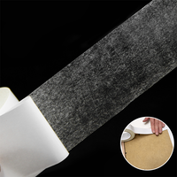 Ruban adhésif en fibre de verre à double face enduite, tissé croisé, peut être utilisé pour fixer les tapis, les revêtements de sol en PVC et les tapis en caoutchouc