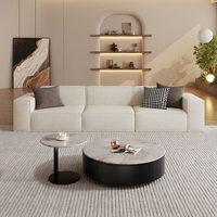 Zweisitziges Modulares Stoffsofa mit Memory-Schaum-Sektionaldesign für Apartment- und Villen-Wohnzimmer im Modernen Hotelstil