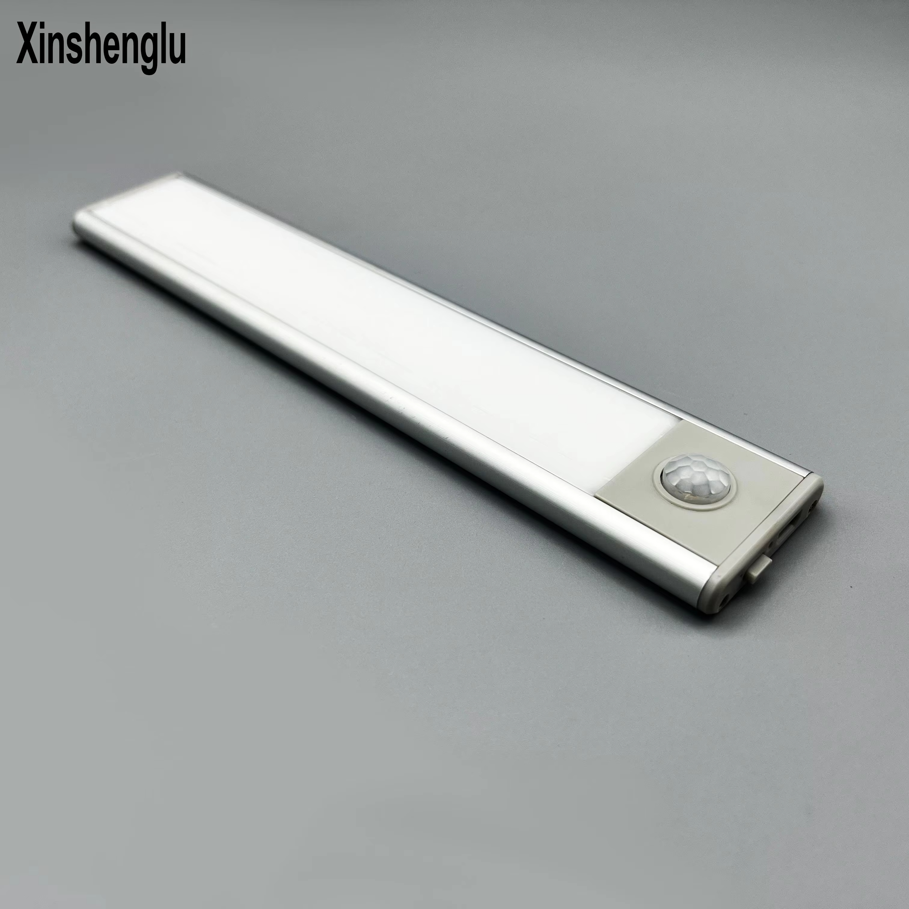 Светильник для шкафа A20 датчик движения USB перезаряжаемый, три цвета, светодиодный светильник для шкафа, умный светодиодный светильник с регулируемой яркостью