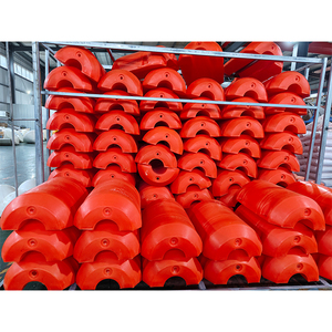 300*1000MM barrera flotante boya de tubería de plástico canal LLDPE duradero flotadores de tubería de dragado flotante - Product Image 6
