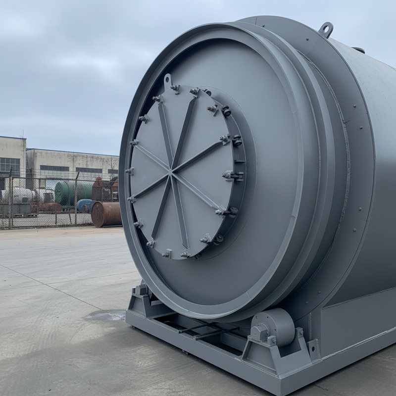 Newly Designed Pyrolysis Machine Converts Waste