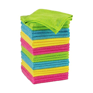 Paquete de Paños de Limpieza de Microfibra con Paños Suaves y Absorbentes Surtidos para Limpiar Toallas de Cocina - Product Image 1