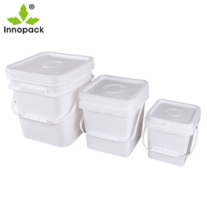 Prix de gros des poignées en plastique pour les seaux de stockage d'eau Seaux à peinture 8L Seaux en plastique multifonctionnels avec couvercles - Product Image 6