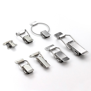 Cierre de Seguridad TANJA con Bloqueo Automático, Pestillo de Acero Inoxidable, Cerradura Industrial para Muebles, Sin Llave, Herraje Duradero - Product Image 2