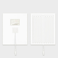 Miroir de salle de bain chauffant anti-buée 600x800mm 96W AC220V, film anti-buée électrique, dégivreur, tapis chauffant