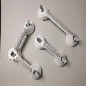 Bathroom Wall Handrail Accessories Handicap Grab Bars with Two Suction Cup Glow at night