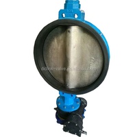 Vanne papillon DIDLINK à joint souple en fonte, à commande manuelle, pour basses températures, DN50-DN1200, pour l'alimentation en eau