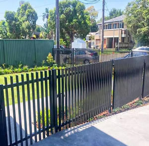 Custom Contemporary Wrought Iron <strong>Railings</strong> and Fences for Park School Terrace Garden <strong>Walls</strong> Balustrades Staircase Handrails - Product Image 4