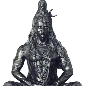 大理石定制Shiv Ji勋爵高品质散装OEM Shiv Ji寺庙和家居大理石Shiva Parvati雕塑家居装饰