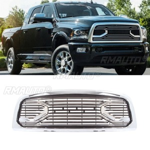 Pour Dodge RAM 2500-3500 2010-2019 : Grille de pare-chocs avant, grilles de course, kit carrosserie, accessoires automobiles - Product Image 4