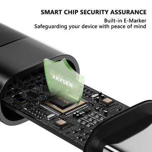 100 wát siêu nhanh <span class=keywords><strong>S</strong></span>ạc Loại C Cáp dữ liệu với braid che chắn 5A/3A đồng nguyên chất 1m chiều dài cho máy tính & điện thoại di động <span class=keywords><strong>s</strong></span>ử dụng điện thoại - Product Image 2