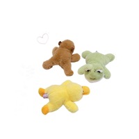 Jouet en peluche rembourré en fibre de polyester magnétique, poupée Capybara, poupée de chiffon West Highland Terrier, petit aimant de réfrigérateur d'anniversaire
