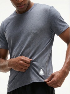 Lightweight sports quick drying T-shirt for spring and summer outdoor breathable and comfortable short sleeved top - Product Image 2
