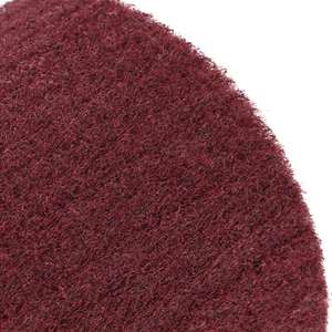 OEM Edelstahl-Küchengeräte Polierscheibe Werkzeug 120*100*19mm Vlies-Drahtzieh-Fächerscheibe Aluminiumoxid Schleifgewebe - Product Image 3