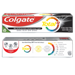 Colgate Total Charcoal Clean Dentifrice Blanchissant Haleine Fraîche Soin Dentaire Fournisseur en Gros - Product Image 4
