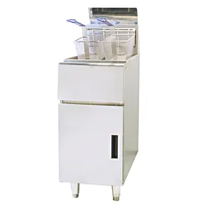 Hot Selling Chip Deep Fryer Gas Restaurant Equipment Chicken Fryer Deep Commercial Gas Free Standing