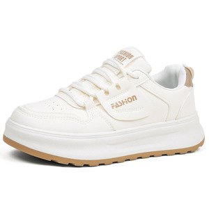<span class=keywords><strong>Zapatillas</strong></span> de Moda para <span class=keywords><strong>Mujer</strong></span> 2026, Transpirables, Ligeras, con Plataforma, para Exteriores, Suela Gruesa, Parte Superior de Cuero Sintético y Goma - Product Image 1