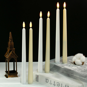 Điều khiển từ xa LED taper nến 3D Flameless bấc sáp bóng cho sử dụng nhà năm mới của lễ kỷ niệm trụ cột mô hình LED Wick nến - Product Image 5