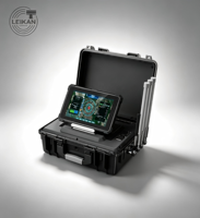 Détecteur de signal RF portable léger à bande complète, portée 3 km, lecture des enregistrements, IP65, sécurité sans fil double 4G/WiFi, autonomie 12h
