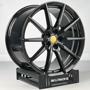 Fibra de carbono Bku para <span class=keywords><strong>Ferrari</strong></span> 458 488 SF90 296 GTB Roma Spider 5x114,3 rueda forjada 19 20 21 pulgadas llanta de aleación ligera de lujo - Product Image 3