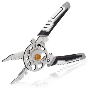 Electrician Stripping Pliers Stripping and Cutting Line Multifunctional Universal Industrial Grade Line Breaking Turntable Cable - Product Image 5