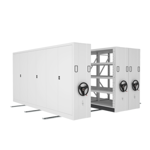 Sistema de almacenamiento de maquinaria industrial de acero con marco móvil moderno Unidad de Marco compacto Estante de almacenamiento de puerta lateral completamente cerrado - Product Image 2