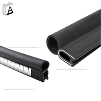 Bandes de protection en forme de U Bande d'étanchéité en caoutchouc mousse EPDM pour fenêtres de porte de voiture Traitement de coupe personnalisé disponible