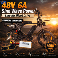 Nouvelles pièces de vélo Image : Nouveau contrôleur pour moteur 500W avec prise rouge (9160) pour accessoires de vélo OUXI V8 Ultra/V8 Pro/C80 Pro