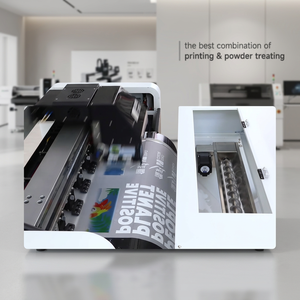 Imprimante DTF tout-en-un I3200 I1600 avec agitateur et four, machine de transfert thermique à encre fluorescente haute vitesse pour T-shirts - Product Image 3