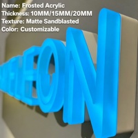 Letras Acrílicas Personalizadas con Iluminación LED, Retroiluminadas con Acero Inoxidable, Resistentes al Agua IP65, para Publicidad en Tiendas y Empresas