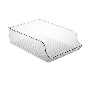 <span class=keywords><strong>Porte</strong></span>-conteneur en plastique transparent pour canettes pop, bacs de stockage pour canettes de soda, distributeur de boissons pour réfrigérateur et congélateur - Product Image 2