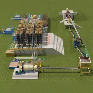 Frantumazione macinazione concentrato separazione magnetica attrezzatura mineraria arricchimento macchina per il processo di estrazione del minerale di ferro