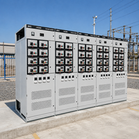 Caja de Distribución de Bajo Voltaje Serie GCS MNS, Gabinete Metálico Robusto para Interiores, 400V 380V IP30 IP40, Equipo de Energía