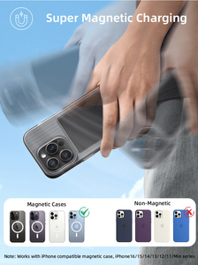Custom Selling Magnetic Powerbank for iPhone Portable Battery Charging Wireless Power Banks with Type C PD 20W Fast Charging - Product Image 4