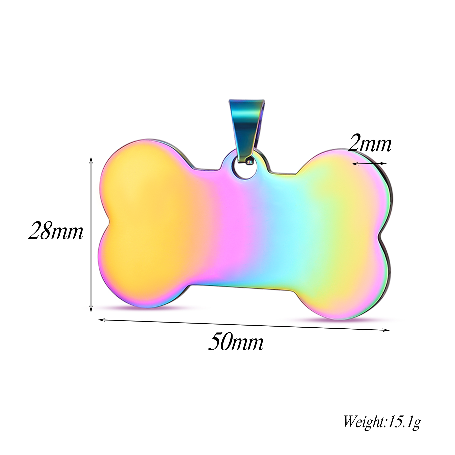 Multicolore 28x50mm
