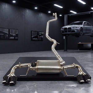 Sistema de Escape Valvetronic con Válvulas para <span class=keywords><strong>BMW</strong></span> 330i <span class=keywords><strong>330e</strong></span> B48 G20 2.0L, Tubos de Escape con Puntas, <span class=keywords><strong>Precio</strong></span> al por Mayor - Product Image 1