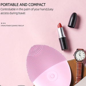 Masseur manuel en silicone souple Itembeauty, <span class=keywords><strong>brosse</strong></span> <span class=keywords><strong>nettoyante</strong></span> faciale exfoliante miniature personnalisée pour un nettoyage en profondeur - Product Image 6