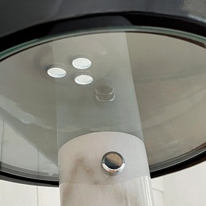 โคมไฟตั้งโต๊ะสไตล์มินิมอลแบบอิตาลี ลายสนูปปี้ ดีไซน์รูปเห็ด แรงบันดาลใจจากหินอ่อนนอร์ดิก สำหรับห้องนอน ข้างเตียง ห้องทำงาน ใช้ไฟ 5V - Product Image 1