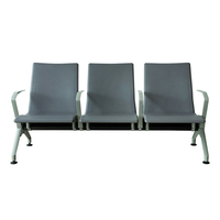 Chaise d'attente moderne et durable pour aéroport, hôpital, bureau, école, centre commercial, hôtel, banque, salles d'attente